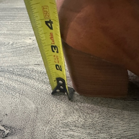 Kelsi Dagger Tan Heeled Boots - Picture 6 of 11